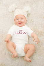 Load image into Gallery viewer, Personalized Embroidered Baby Bodysuit With Name