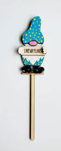 Load image into Gallery viewer, Gnome Garden Plant Stake - I Wet My Plants