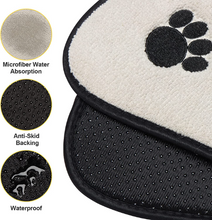 Load image into Gallery viewer, Personalized Pet Mat with PawPrint

