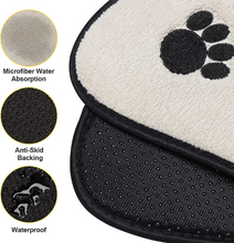 Load image into Gallery viewer, Personalized Pet Mat with PawPrint