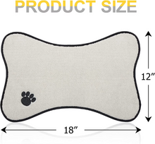 Load image into Gallery viewer, Personalized Pet Mat with PawPrint
