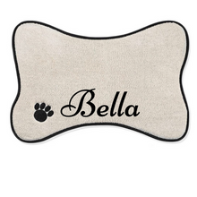 Load image into Gallery viewer, Personalized Pet Mat with PawPrint