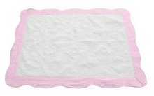 Load image into Gallery viewer, Embroidered Heirloom Baby Quilt - Personalized