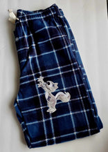 Load image into Gallery viewer, "Squirrel reaching for nuts" Dallas Cowboy Embroidered Mens Pajama Lounge Pants