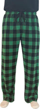 Load image into Gallery viewer, Plaid Fleece Print Pajama Pants | Monogrammed PJ Pants | Monograms | Matching Bottoms Lounge Pants