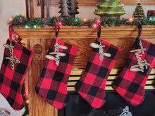 Load image into Gallery viewer, Personalized Christmas Gift Tags, Stocking Tag, Name Place Cards