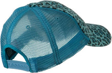Load image into Gallery viewer, Fire & Ice Raggy Patch Blue Leopard Club Hat