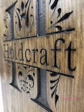Load image into Gallery viewer, Wooden Engraved BOTTLE CARRIER with Opener Personalized
