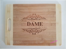 Load image into Gallery viewer, Personalized Bamboo Cutting Board