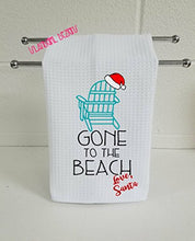 Load image into Gallery viewer, GONE to the BEACH, Love Santa