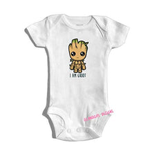 Load image into Gallery viewer, I AM GROOT Baby Onesie