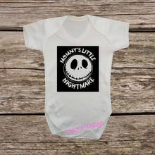 Load image into Gallery viewer, Mommy's Little NIGHTMARE bodysuit / onesie® /creeper outfit -funny baby onesie