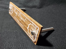 Load image into Gallery viewer, Desk Name Plate Sign, Personalized with your name and title