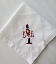 Load image into Gallery viewer, Nutcracker Monogrammed Dinner Napkins