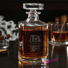 Load image into Gallery viewer, Personalized Whiskey Decanter