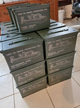 Load image into Gallery viewer, AMMO BOX CAN WITH CUSTOM ENGRAVING