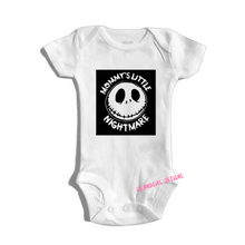 Load image into Gallery viewer, Mommy's Little NIGHTMARE bodysuit / onesie® /creeper outfit -funny baby onesie