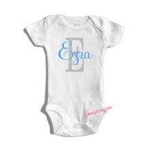Load image into Gallery viewer, Personalized Initial Name Onesie