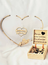 Load image into Gallery viewer, Wedding Guest Book Alternative - Drop Heart