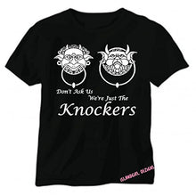 Load image into Gallery viewer, We're JUST the KNOCKERS Labyrinth Tshirt