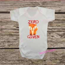 Load image into Gallery viewer, ZERO FOX GIVEN bodysuit / onesie® outfit / creeper Baby-funny baby onesie
