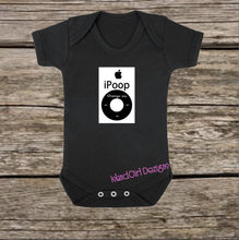 Load image into Gallery viewer, iPoop bodysuit / onesie® /creeper outfit -funny baby onesie