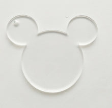 Load image into Gallery viewer, Acrylic Blank - Mouse Head 3&quot;
