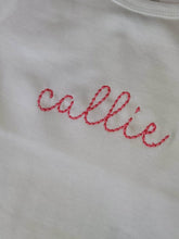 Load image into Gallery viewer, Personalized Embroidered Baby Bodysuit With Name
