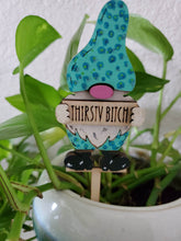 Load image into Gallery viewer, Gnome Garden Plant Stake - Thirsty Bitch
