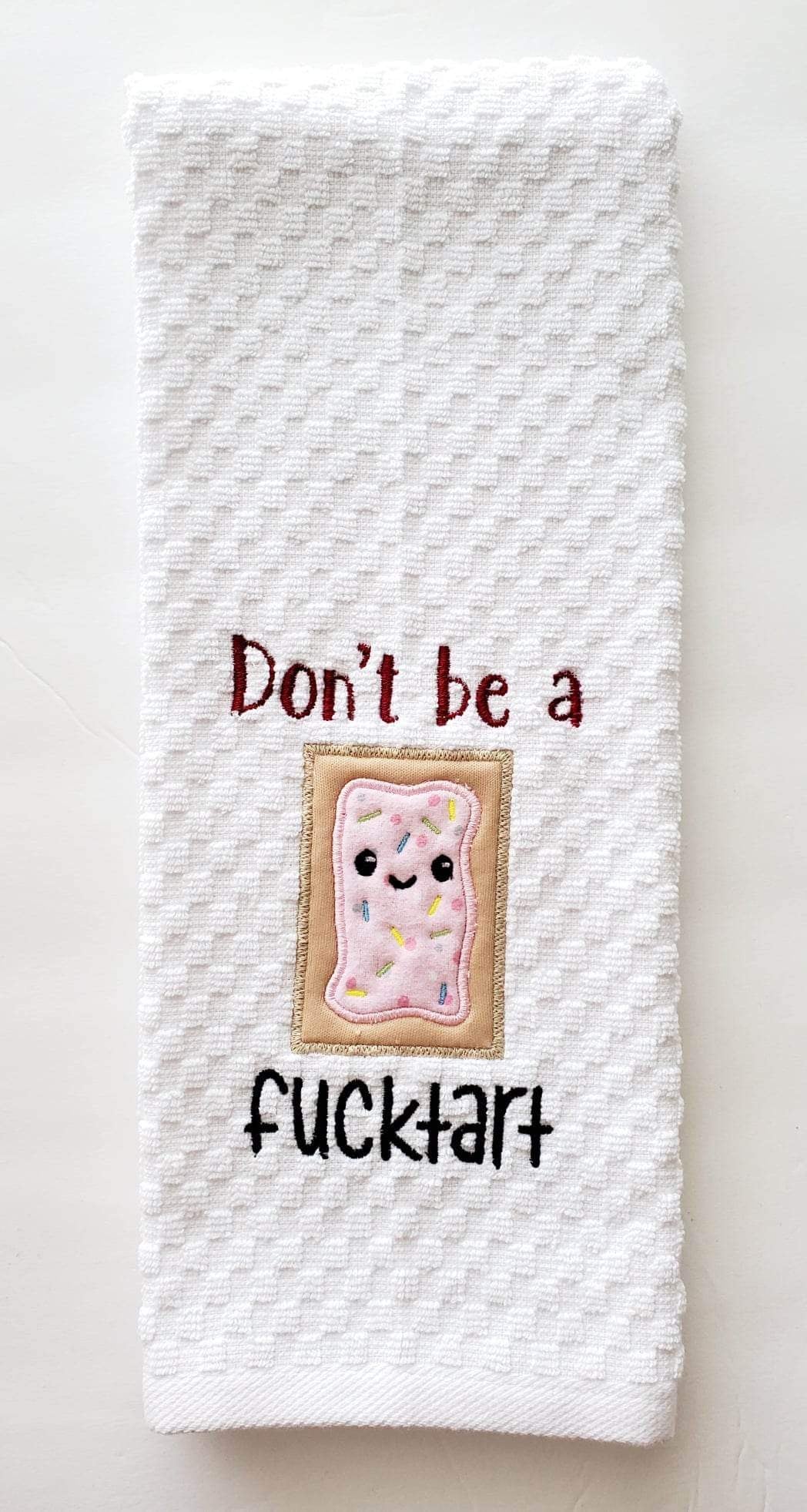 Don’t be a FuckTart kitchen towel