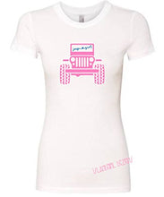Load image into Gallery viewer, Jeep Girl Womens Tee
