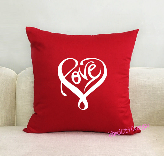 LOVE Pillow Cover ~ 18