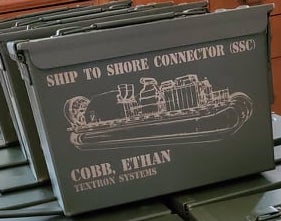 AMMO BOX CAN WITH CUSTOM ENGRAVING