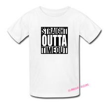 Load image into Gallery viewer, Straight Outta Timeout Tee or Onesie® outfit
