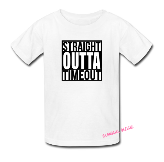 Straight Outta Timeout Tee or Onesie® outfit