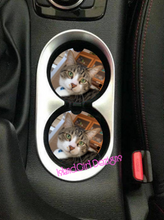 Load image into Gallery viewer, Personalized Pet Photo Car Coasters
