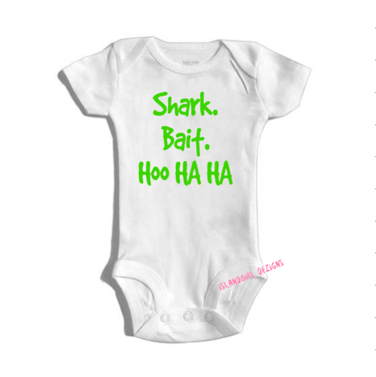 Shark Bait Hoo Ha Ha onesie outfit - Finding Nemo