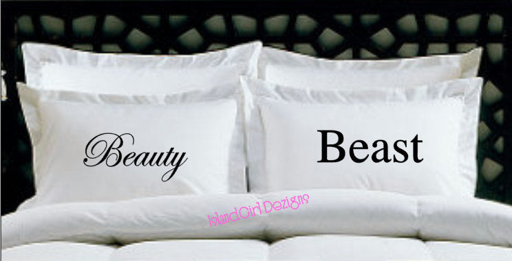 Beauty and the Beast Pillowcases