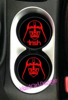 Personalized Darth Vader Star Wars Ceramic Car Coasters